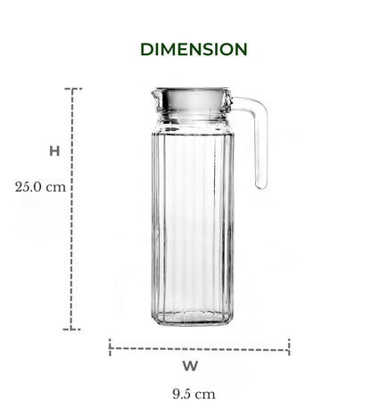 Narradora Water Jug 1.1 L - SET OF 1 PC