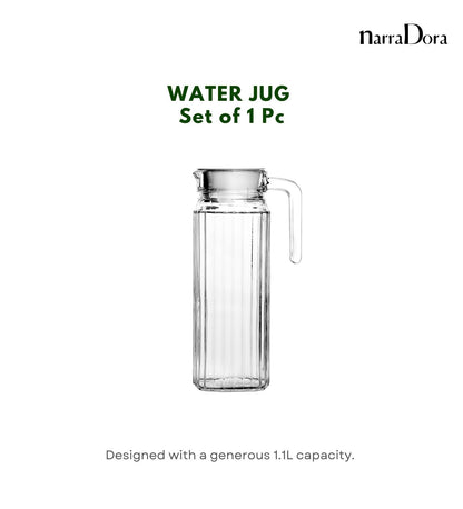 Narradora Water Jug 1.1 L - SET OF 1 PC