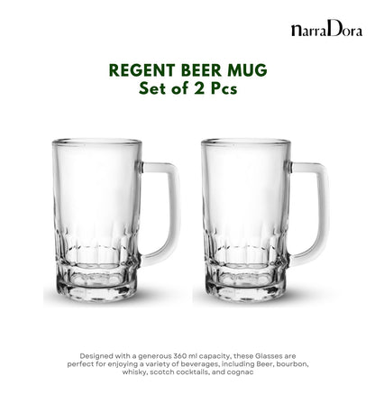 Narradora Beer Mug 360 ML - SET OF 2 PCS