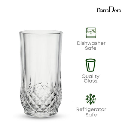 Narradora Water Glass 290 ML - SET OF 6 PCS