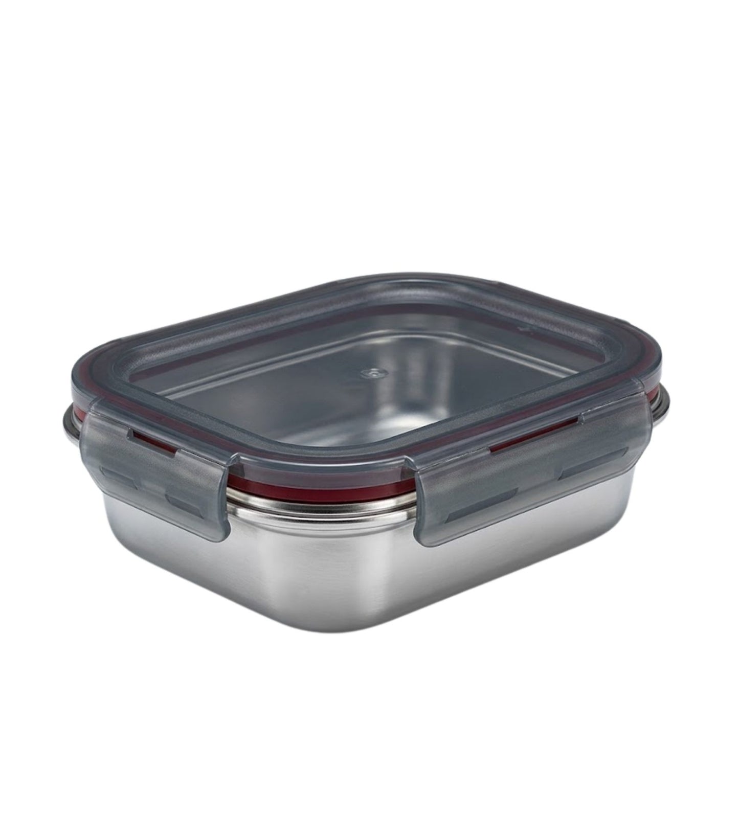 Narradora Fridge to Oven Microwave Stainless Steel Reusable Food Storage Containers 550 ML - Pack of 2