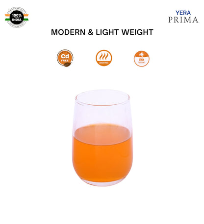 Yera Prima Aqua Water Juice Cocktail Glasses 260 Ml