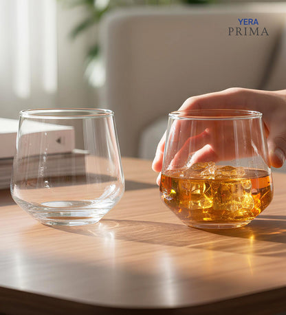Yera Prima Oak Whisky Scotch Water Glasses 300 Ml