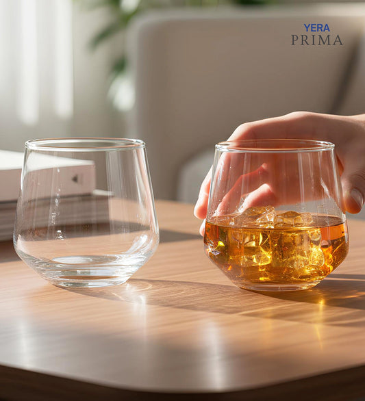 Yera Prima Oak Whisky Scotch Water Glasses 300 Ml