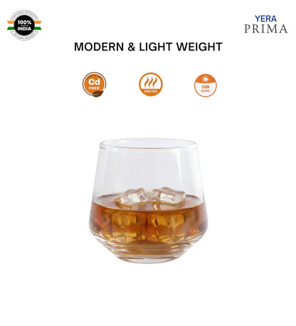 Yera Prima Oak Whisky Scotch Water Glasses 300 Ml