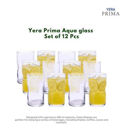 Yera Prima Aqua Water Juice Cocktail Glass 285 Ml