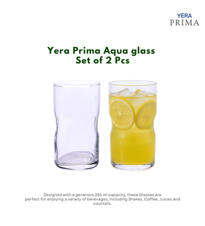 Yera Prima Aqua Water Juice Cocktail Glass 285 Ml