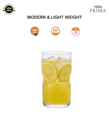 Yera Prima Aqua Water Juice Cocktail Glass 285 Ml