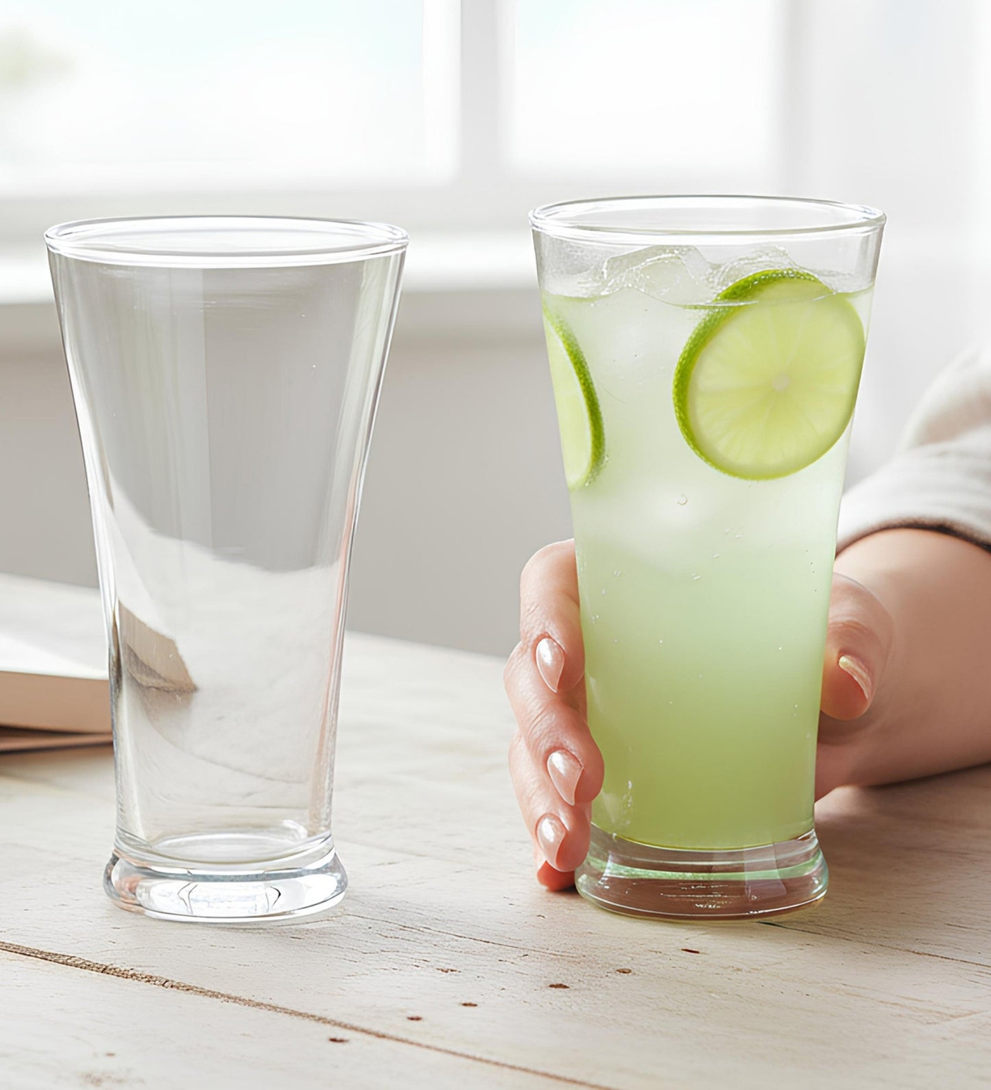 Yera Prima Pink Mocktail Cocktail Glasses 350 Ml