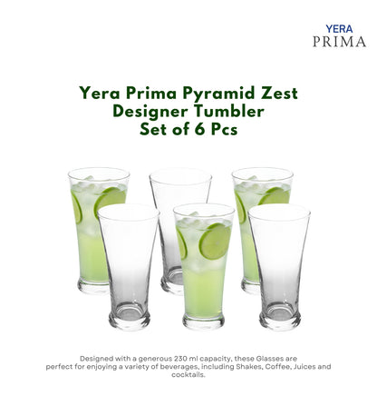 Yera Prima Pink Mocktail Cocktail Glasses 350 Ml