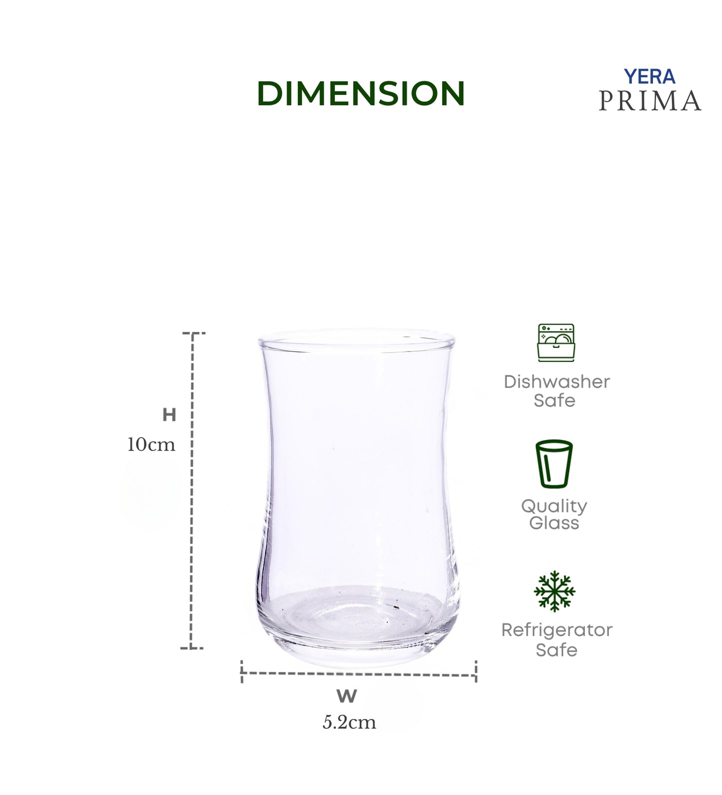 Yera Prima Bonn Zest Designer Tumbler 230 Ml