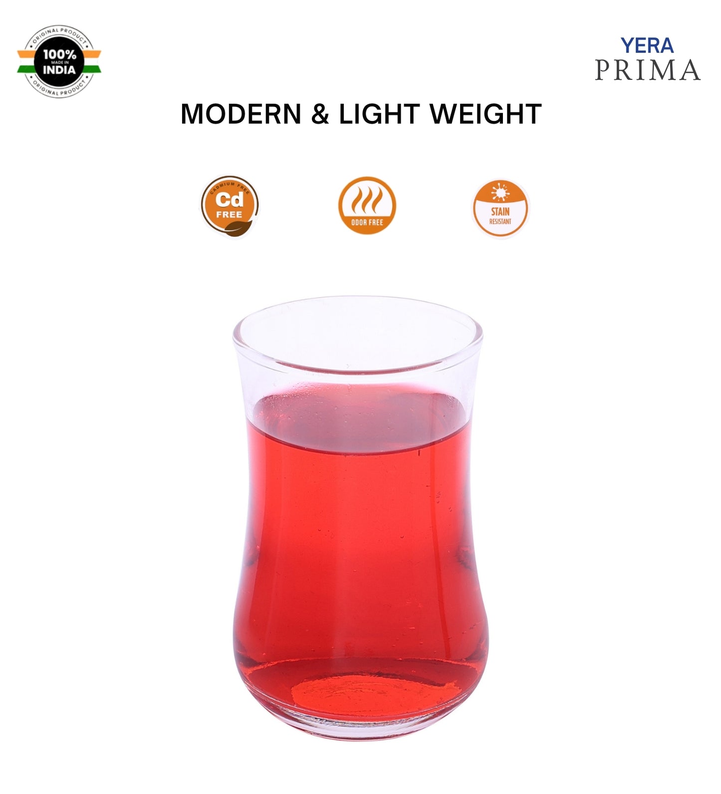 Yera Prima Bonn Zest Designer Tumbler 230 Ml