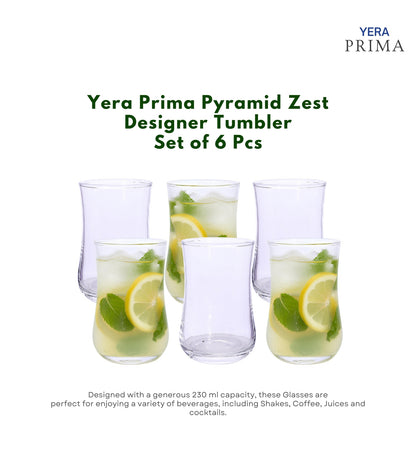 Yera Prima Bonn Zest Designer Tumbler 230 Ml