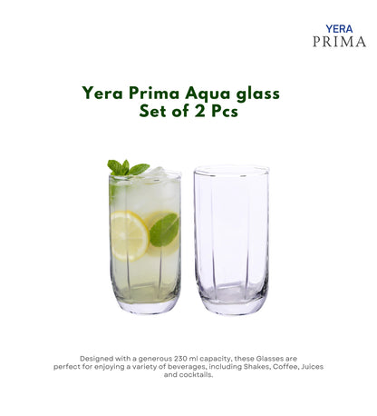 Yera Prima Aqua Water Juice Cocktail Glass 230 Ml