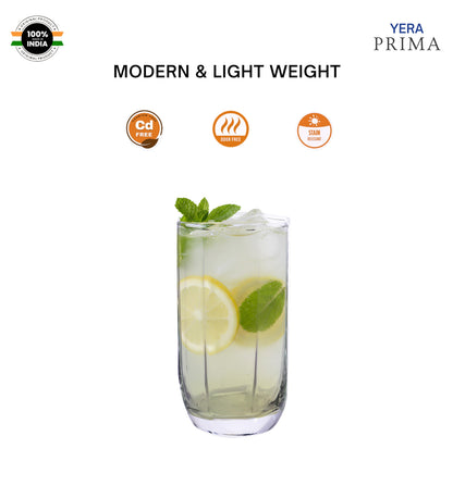 Yera Prima Aqua Water Juice Cocktail Glass 230 Ml