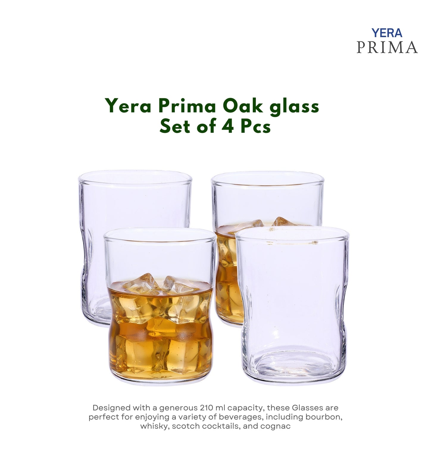 Yera Prima Austin Zest Designer Tumbler 210 Ml