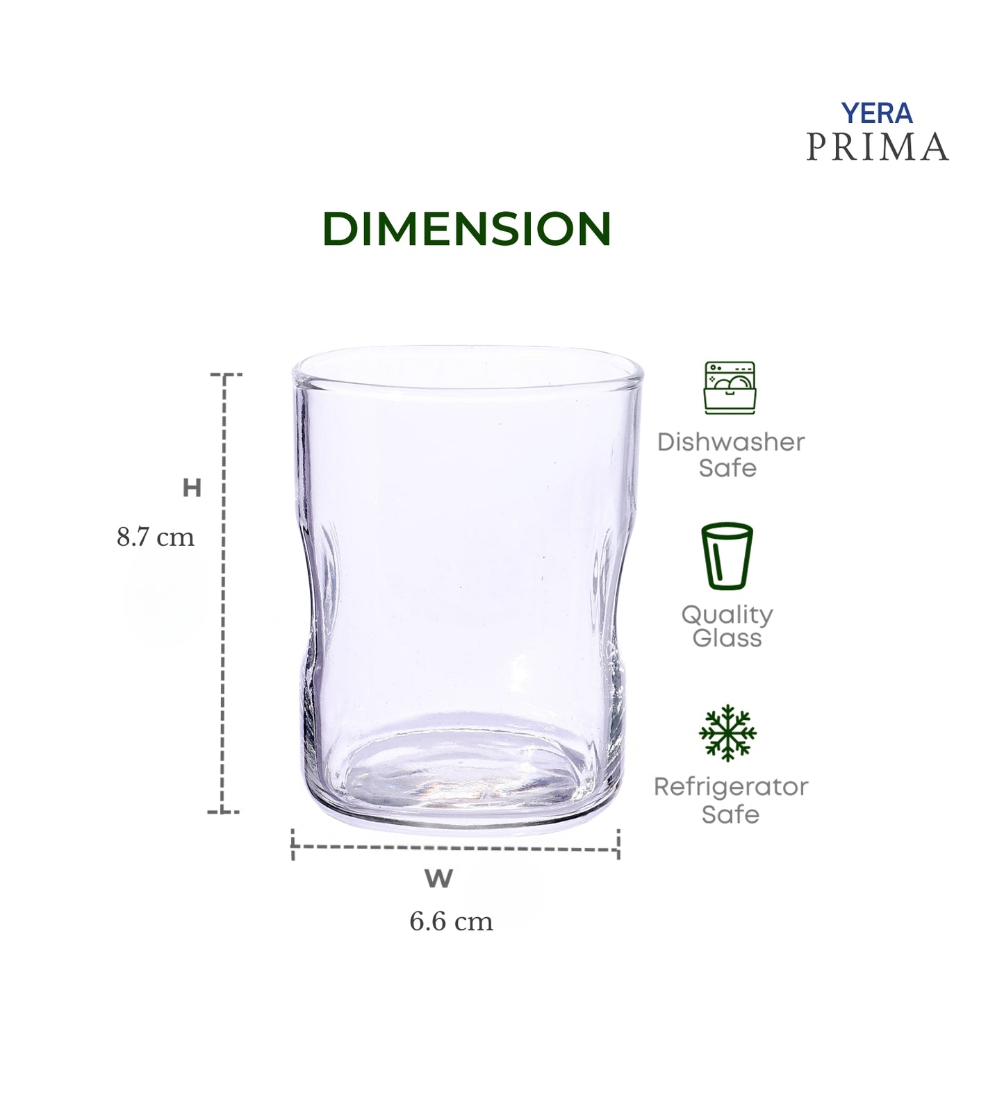 Yera Prima Austin Zest Designer Tumbler 210 Ml