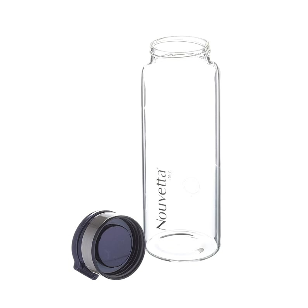 Nouvetta Norman Borosilicate Glass Water Bottle,1000ml