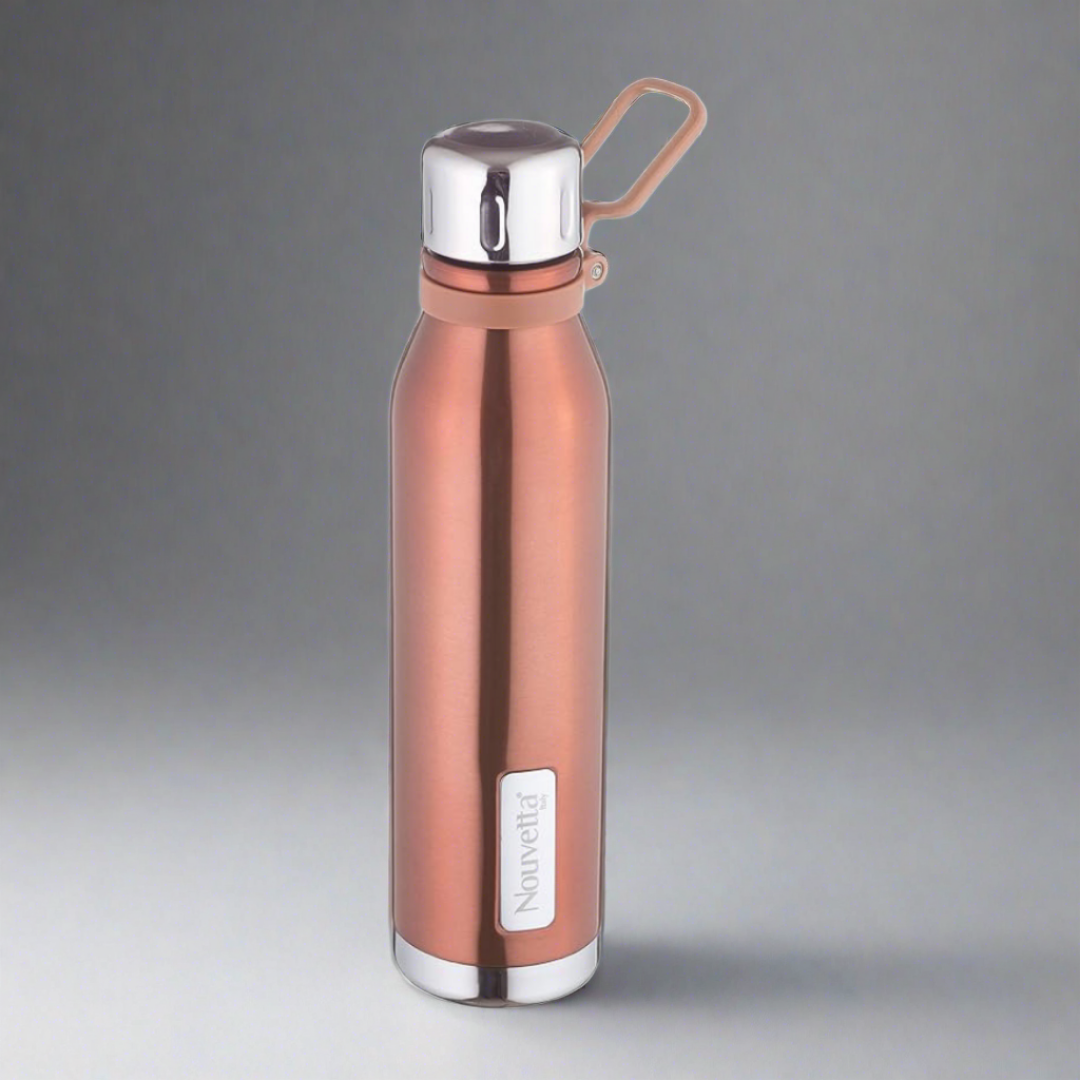 Nouvetta EMIRATES DOUBLE WALL BOTTLE 750 ML SET OF 2 PC - COPPER