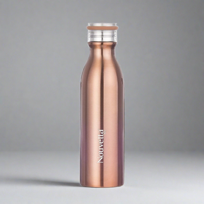 Nouvetta EMIRATES DOUBLE WALL BOTTLE 750 ML SET OF 2 PC - COPPER