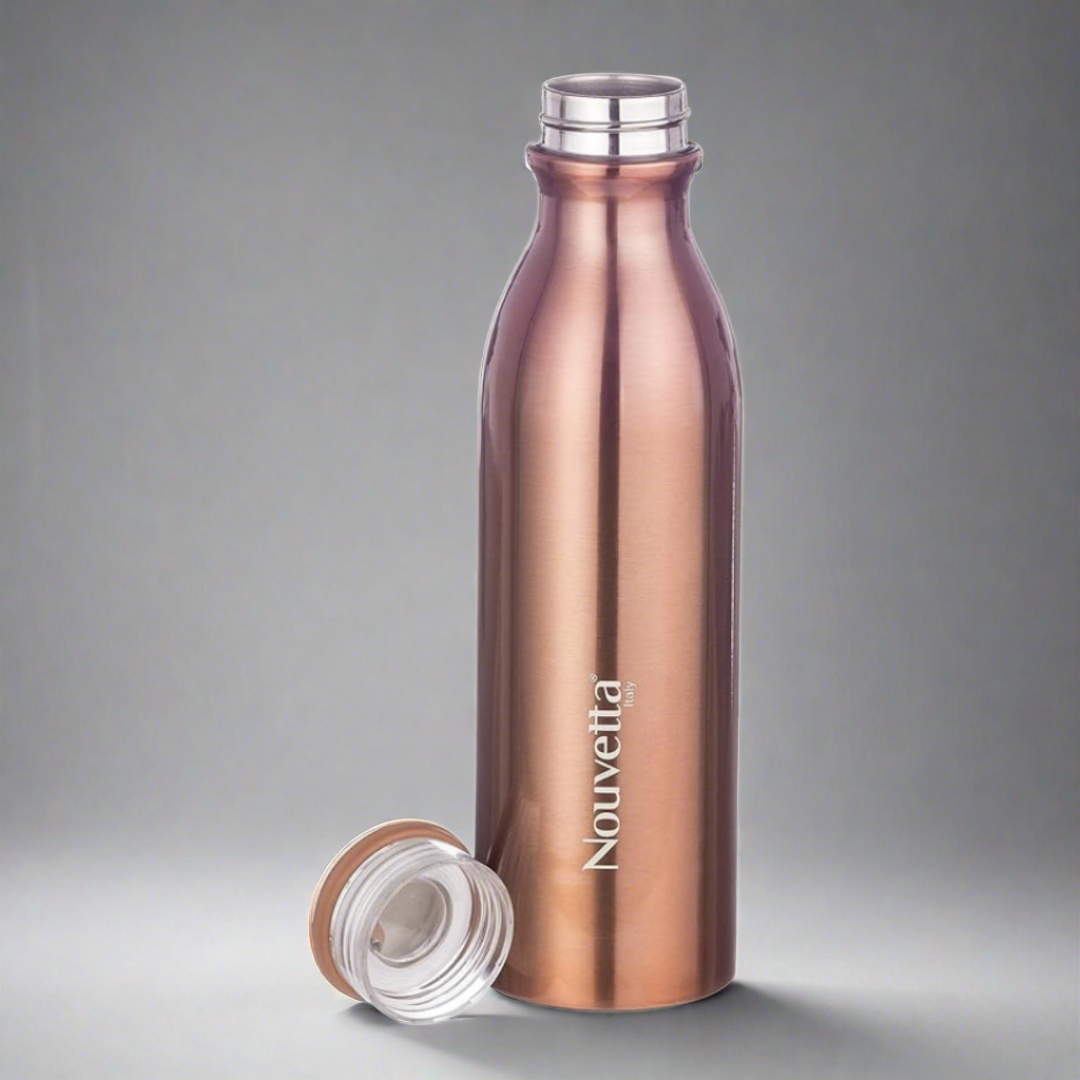 Nouvetta EMIRATES DOUBLE WALL BOTTLE 750 ML SET OF 2 PC - COPPER