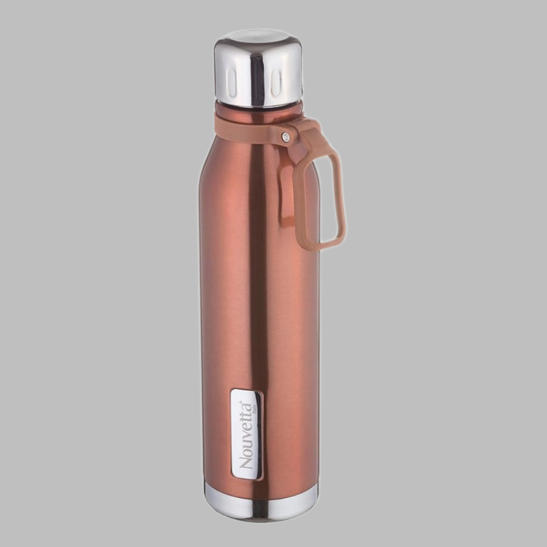 Nouvetta EMIRATES DOUBLE WALL BOTTLE 750 ML SET OF 2 PC - COPPER