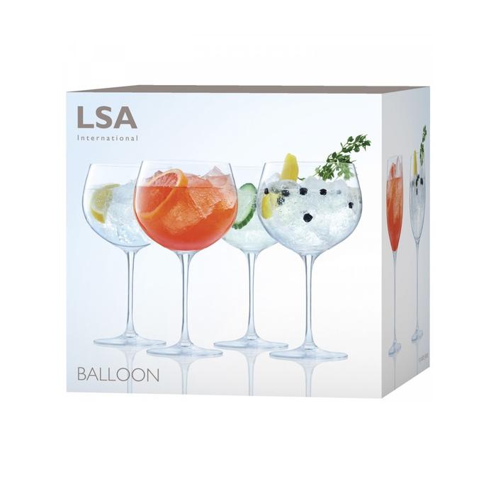 Balloon Gin Glasses, Set of 4